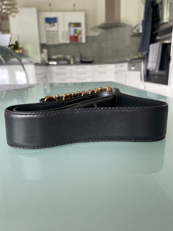 Moschino Cinture: Ceinture en cuir MOSCHINO, noire/dorée 🤩 – Nuovo (secondo la descrizione) da Vuadens venduto da Nina11 1