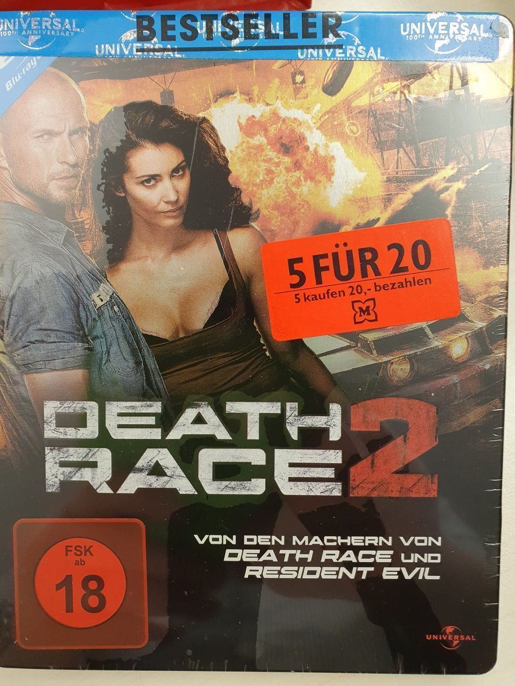 Alle DVDs: Blu-ray Death Race 2 – Neu und originalverpackt aus Eiken von Lashar