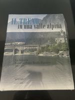 Il treno in una valle alpina