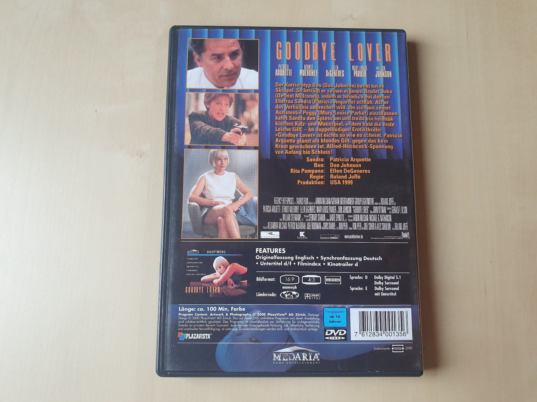Alle DVDs: Goodbye Lover – Gebraucht aus Stansstad von collectorsshop 1