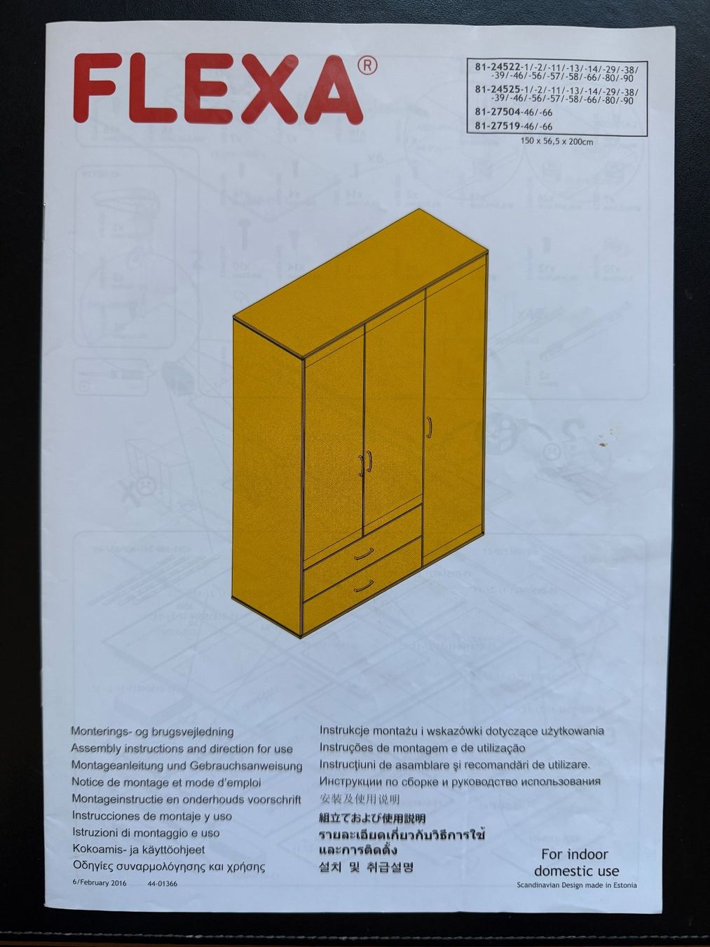 Flexa Armadi: Kleiderschrank FLEXA 3-türig weiss – Usato da Aristau venduto da Padelino 4