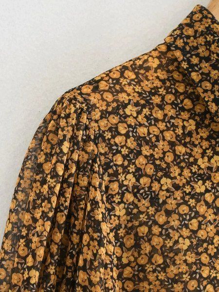 Zara Chemisiers: ZARA Hemd Bluse Hemdbluse mit Puffärmel Gr.38-40 – Neuf (Voir description) à Rotkreuz par beltraum 3