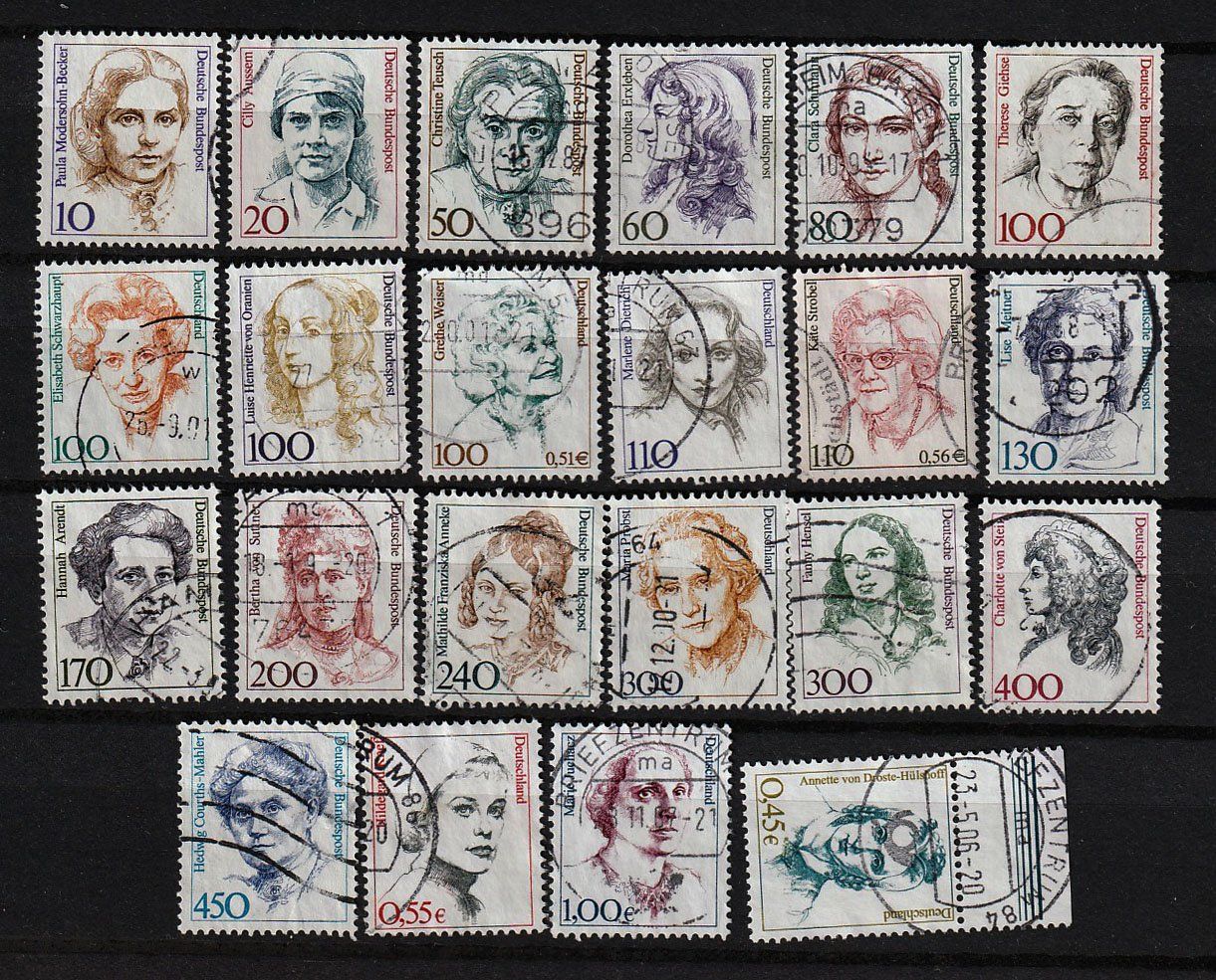 Tutti i francobolli: Deutschland Dauermarken 1 – Usato da Arlesheim venduto da gaugi43
