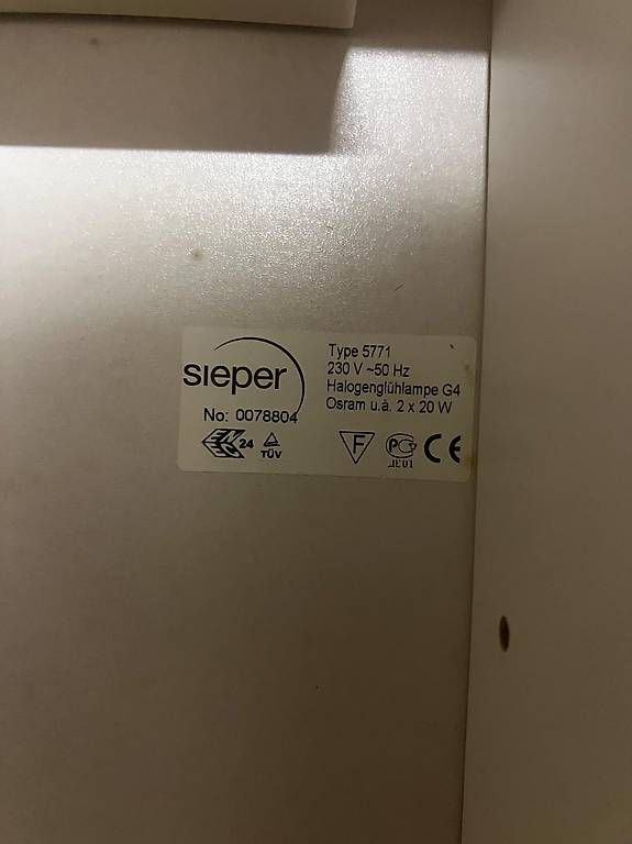 Specchi: Specchiera bagno Sieper – Usato da Pazzallo venduto da nic_6zpt 1