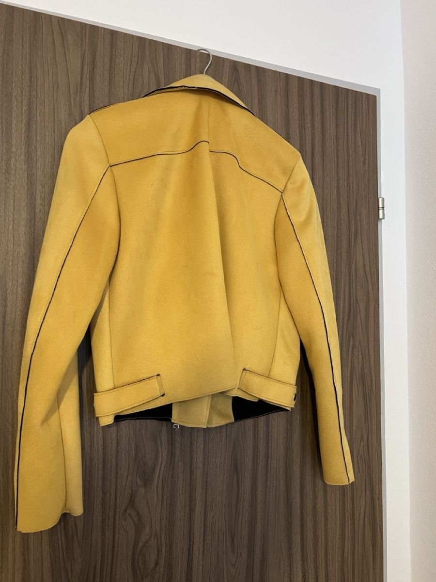 Only Giacche: senfgelbe Raulederjacke – Usato da Buochs venduto da sab_88n5 1