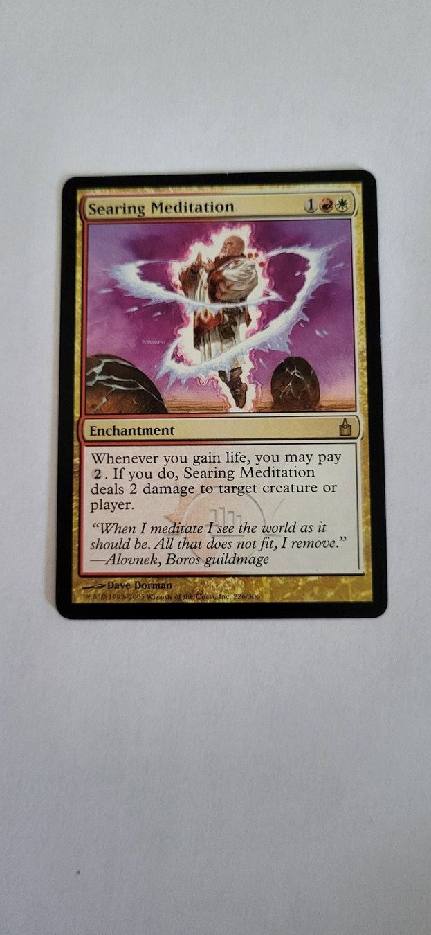 Magic The Gathering Carte collezionabili: MTG – Searing Meditation – Usato da Münsingen venduto da Heroism2010