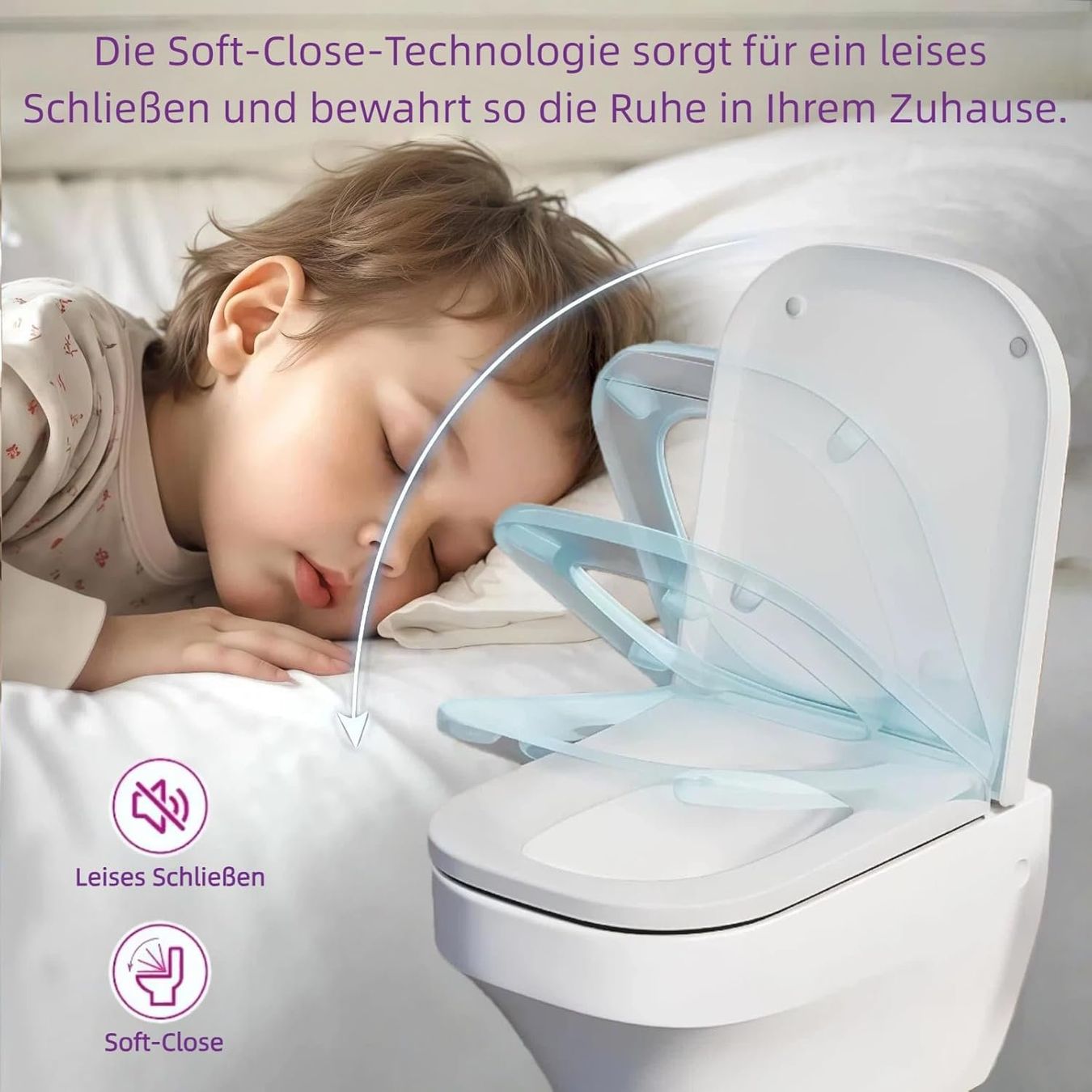 WC: WC Sitz Eckig Softclose Abnehmbar Renova – Nuovo e nell'imballaggio originale da Suhr venduto da SchnapperCH 4