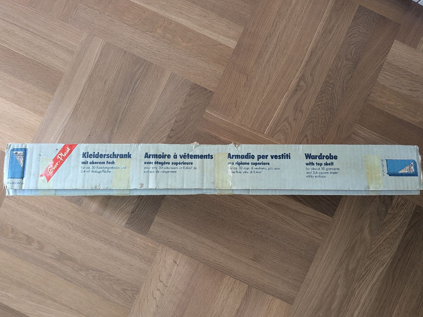 Schränke: Ever-Plast Kleiderschrank, originalverpackt – Gebraucht aus Zürich von fmjs 1