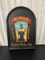 Helmsman Pipes Tobacco Holzschild
