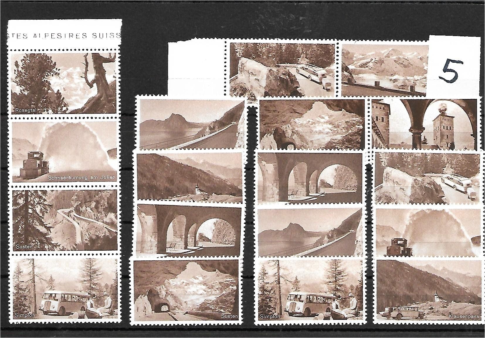 Tutti i francobolli: 1951 : Versuchsdrucke-Sammlung mit 93 Marken – Nuovo (secondo la descrizione) da Reinach BL venduto da eiche419 4