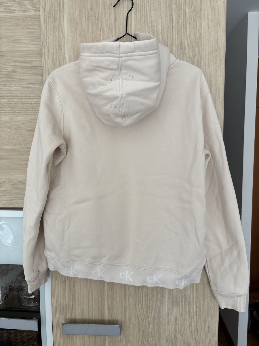 Calvin Klein Maglioni & Felpe: Calvin Klein Kapuzenpullover beige Gr. S Hoodie – Usato da Basel venduto da DressDrop 5