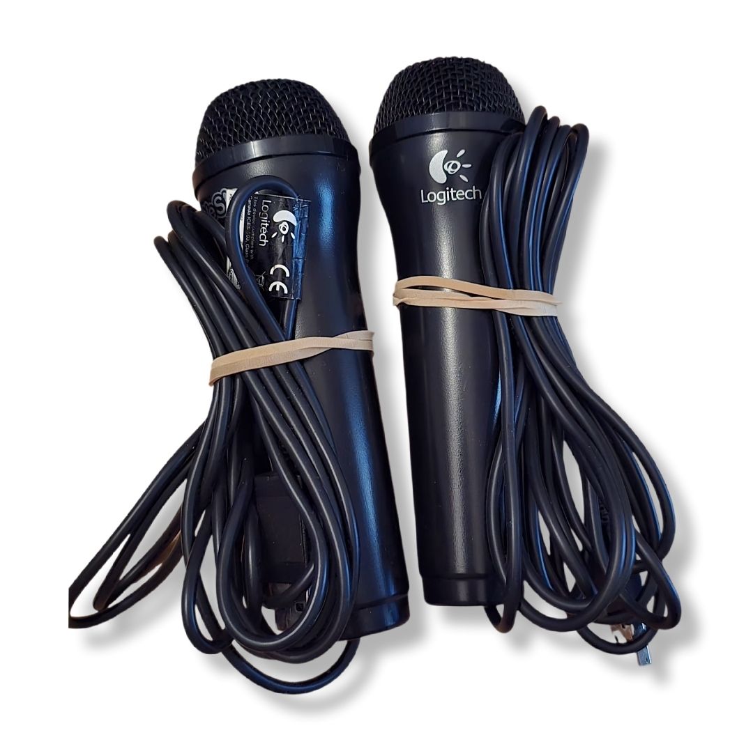 Logitech Microfoni: 2x Microphones Logitech WeSing USB – Usato da Genève venduto da MariaS2