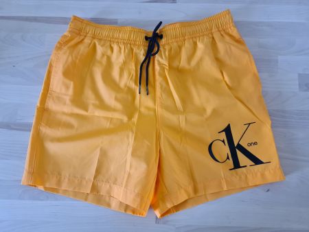 CALVIN KLEIN Drawstring Badehose Badeshorts ( S) - NEU
