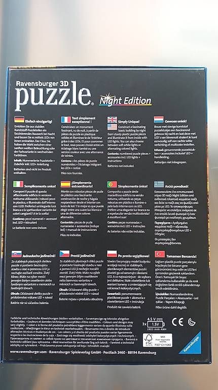 Puzzle: 3D Puzzle Arc de Triomphe mit Licht! – Usato da Zollikofen venduto da Diananna 3