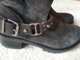 Lederstiefeletten Lavorazione Artigiana Gr. 39
