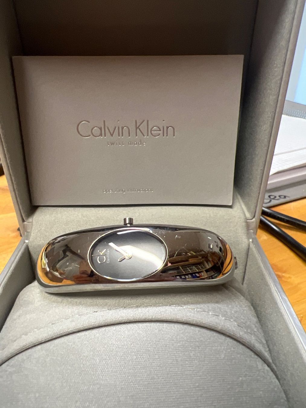 Calvin Klein Orologi: Schöne Calvin Klein Spangen Uhr – Usato da Maienfeld venduto da 8796