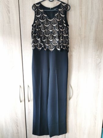Comma Damen Abends Kleid Overall Gr. 34