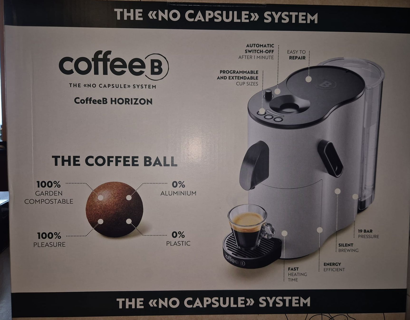 Coffee B Macchine per caffè & Macchine per espresso: Kaffemaschine – Nuovo e nell'imballaggio originale da Kerns venduto da L3514