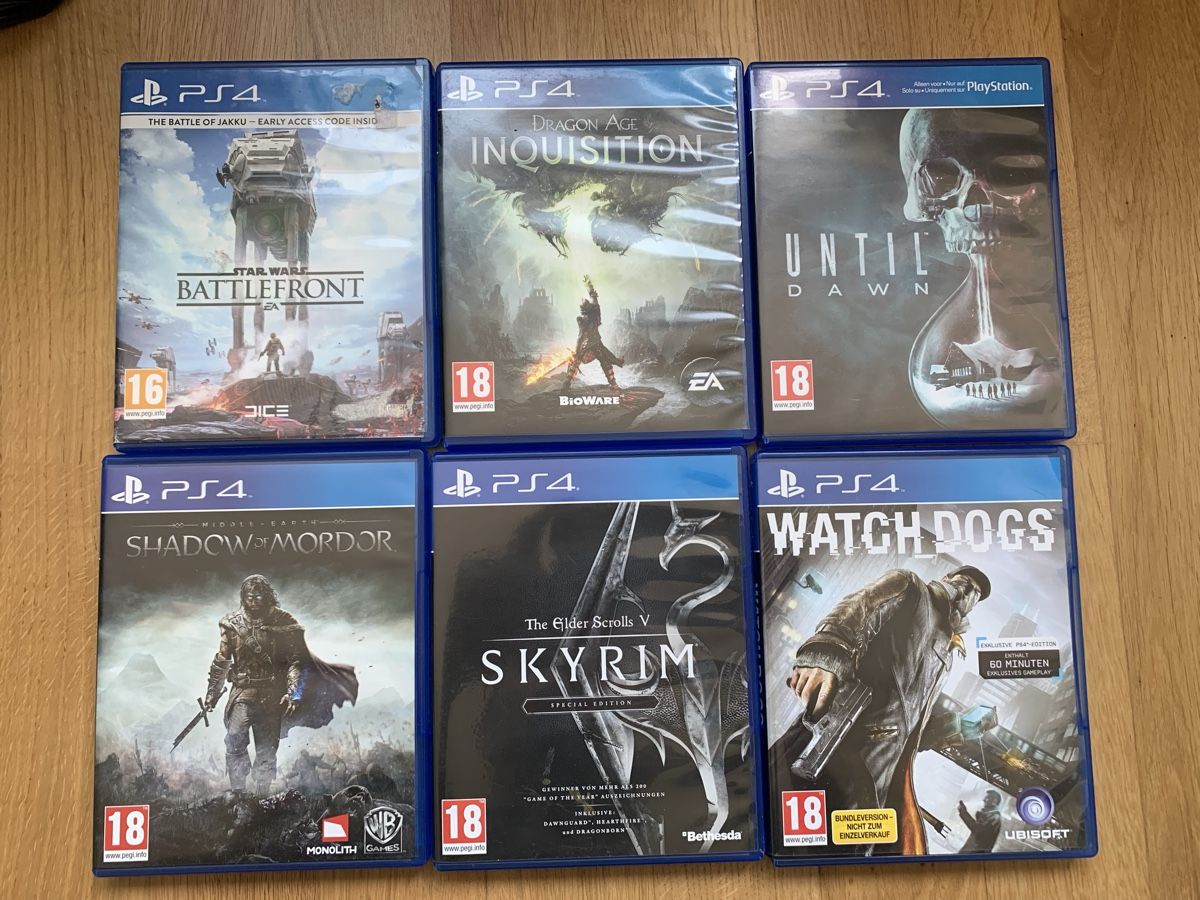 Sony Casco VR: Ps4 VR Brille plus 6 spiele – Usato da Laupen BE venduto da CARLOS-HGT 2