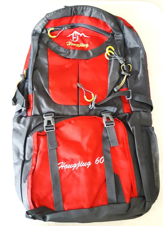 Zaini: Wasserdichter Kletter-/Wanderrucksack 60 L (rot) – Nuovo e nell'imballaggio originale da Bad Ragaz venduto da ejukova 5