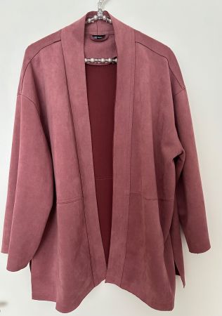 Laura Torelli Jacke,Wildlederoptik,Gr. 40, Top Zustand!