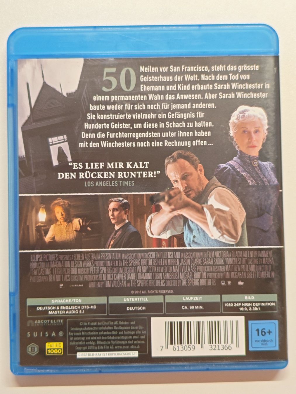 Tutti i DVDs: Winchester - Das Haus der Verdammten – Usato da Liestal venduto da Kratzilla 2