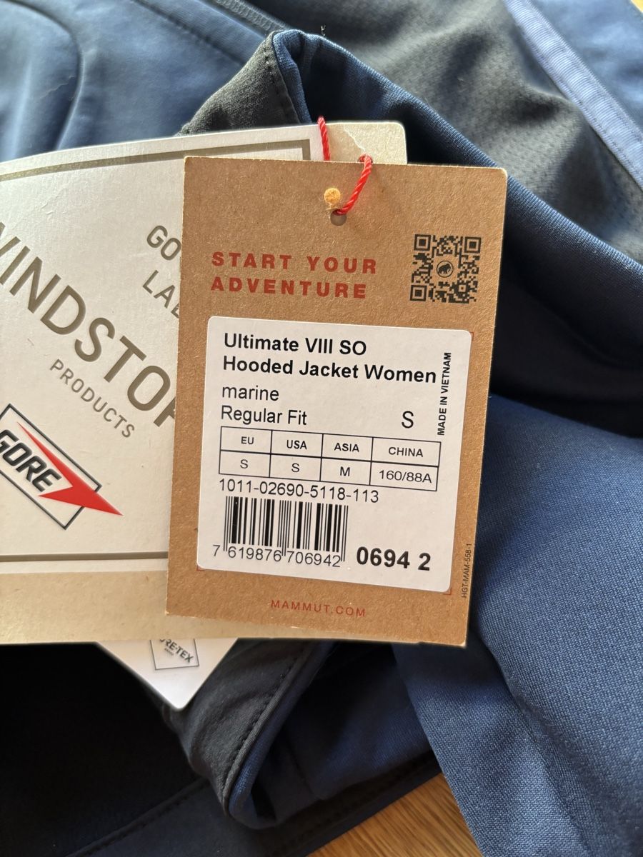 Mammut Giacche: Neu! Mammut Softshell S – Nuovo e nell'imballaggio originale da Wettingen venduto da lau_q5f6 2