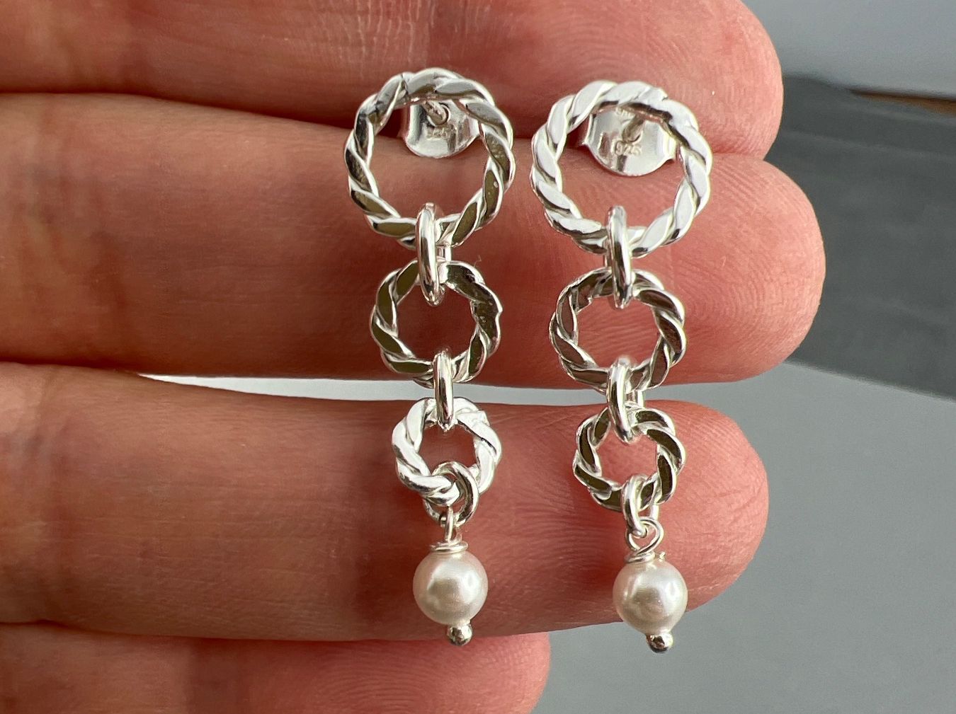 Orecchini pendenti & Orecchini a lobo: Ohrstecker 925 Silber – Usato da Niederuzwil venduto da leo_8857