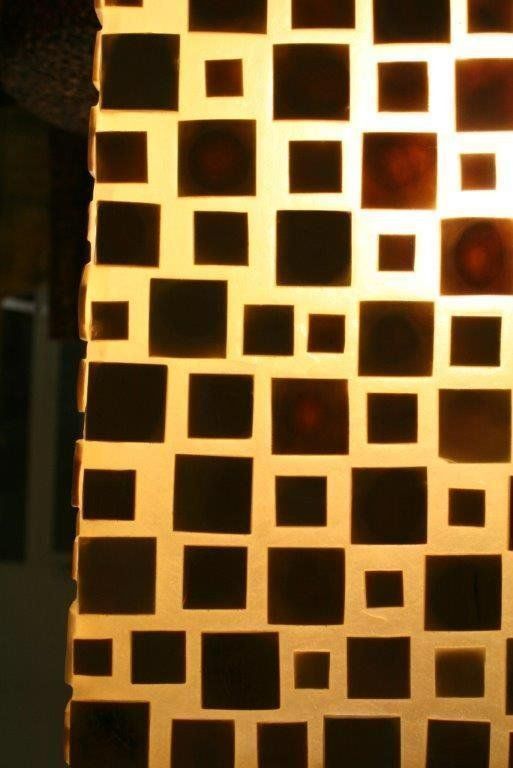 Lampade: Tischlampe mit Kokos – Nuovo e nell'imballaggio originale da Wetzikon ZH venduto da Alpari 2
