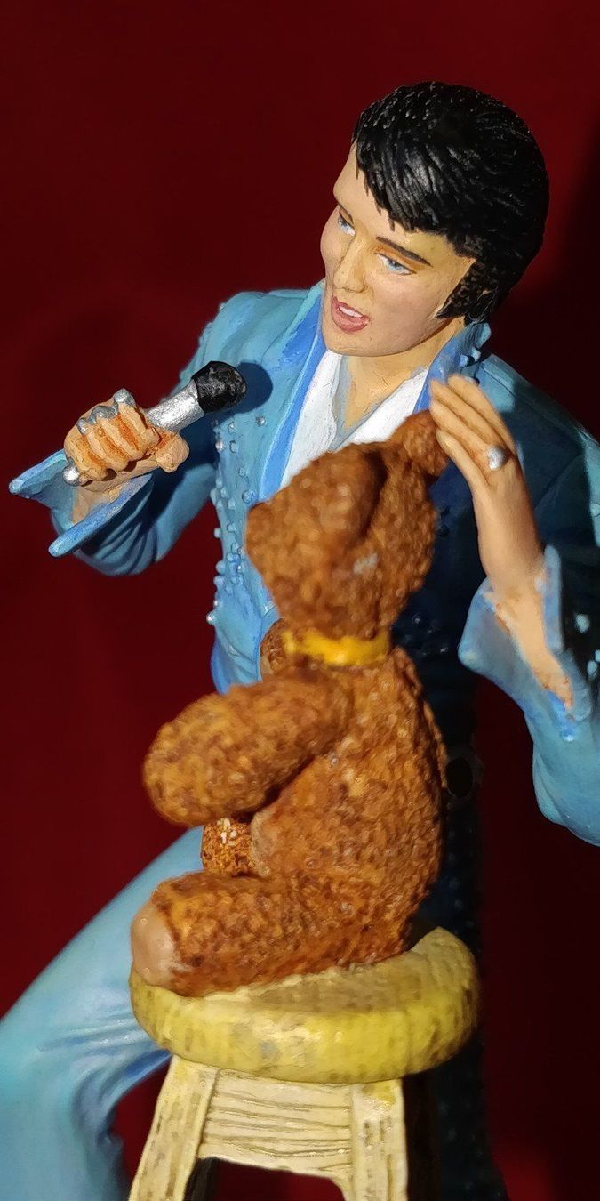 Statuette: ELVIS PRESLEY "TEDDY BEAR"  Figur (1999 EPE) – Nuovo (secondo la descrizione) da Baar venduto da STIFANI-SHOP 5