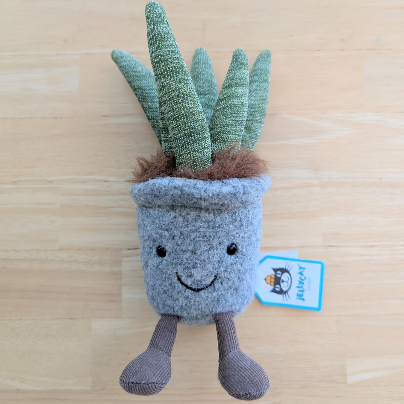 Jellycat Giocattoli: Jellycat Silly Succulent Aloe – Usato da Bertschikon Gossau venduto da Tokibunny 4