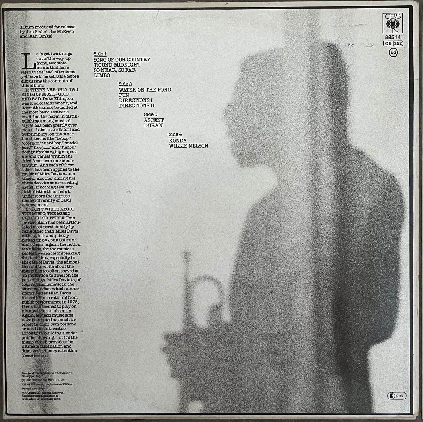 Schallplatten: MILES DAVIS - DIRECTIONS - 2 Vinyles 33 Tours – Gebraucht aus Bussigny von vinyl-pas-cher 3
