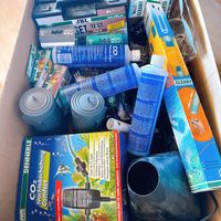 Grosses Aquarium-Zubehör Set / Konvolut (Als DEFEKT)