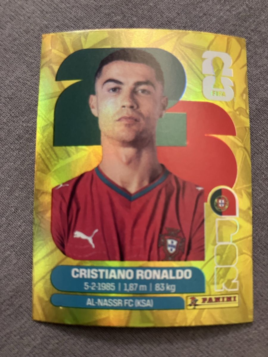 Panini Carte collezionabili: Panini Gold WM 26 Ronaldo – Usato da Rheinfelden venduto da com_g27b