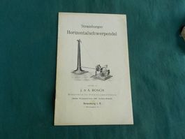 Horizontalschwerpendel Seismologie