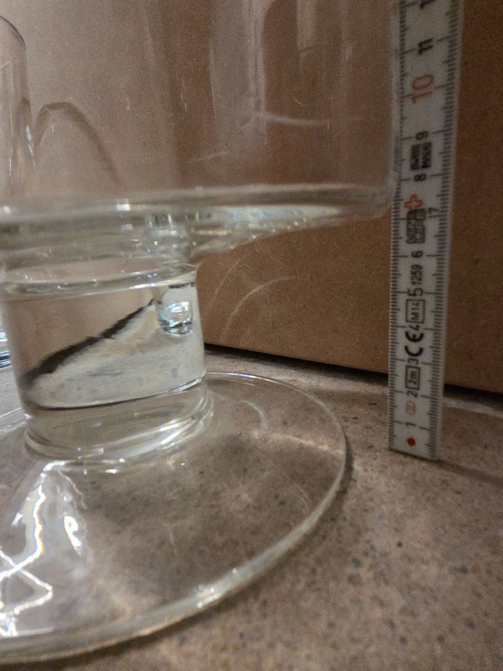 Vase & Récipients: 3 diverse Glasvasen oder Dekogläser – D'occasion à St. Gallen par Razoon77 5