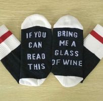 NEU lustige Socken, Bring mir Wein