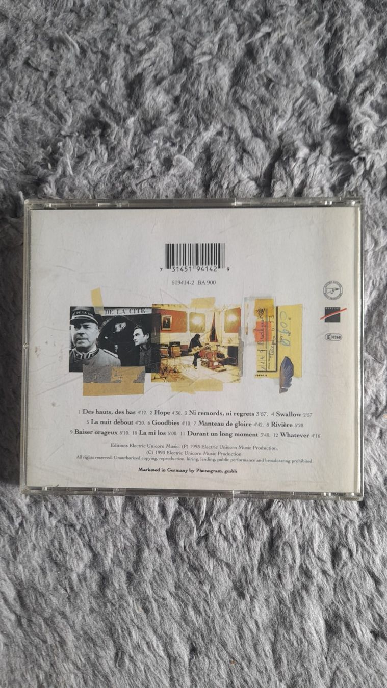 CD: STEPHAN EICHER    CARCASSONNE    CD – Usato da Wetzikon ZH venduto da Ramones01 1