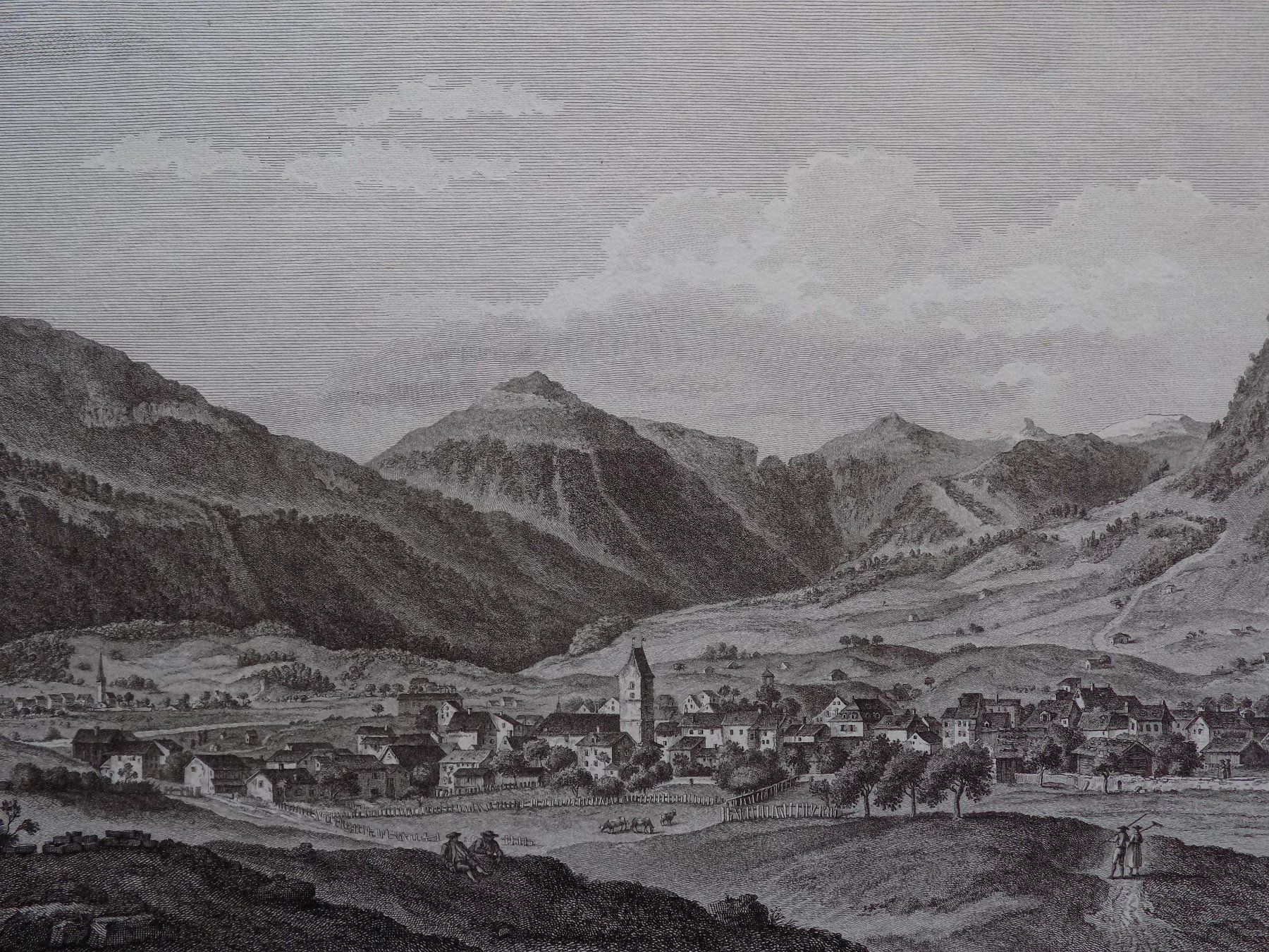 Gravures: Glarus grosse Ansicht – D'occasion à Risch par Rischli15 1
