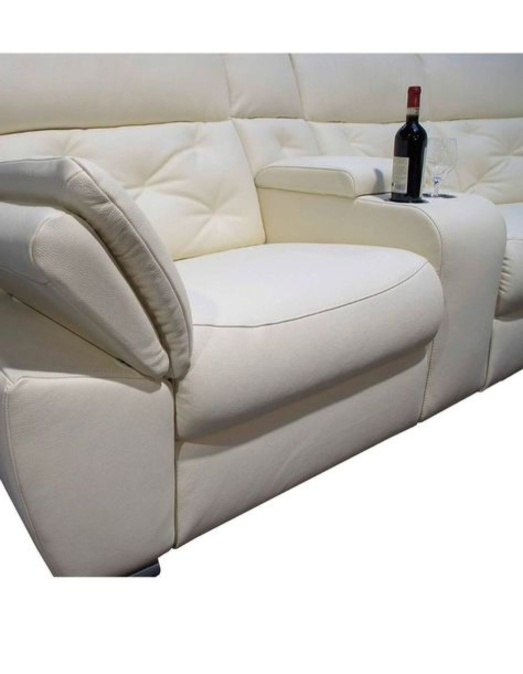 Divani: Exklusive Echtleder-Ecksofa mit Relaxfunktion – Top Zustand – Usato da Zürich venduto da MilanVitic88 3