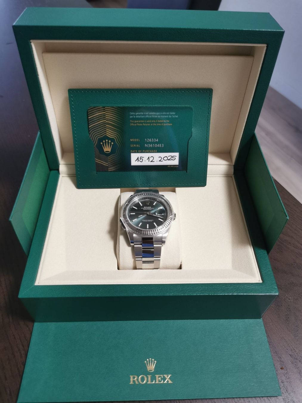 Rolex Orologi: Rolex O.P. DATEJUST 41, Rolesor weiss – Nuovo (secondo la descrizione) da Hinterkappelen venduto da Mansouri.e 4