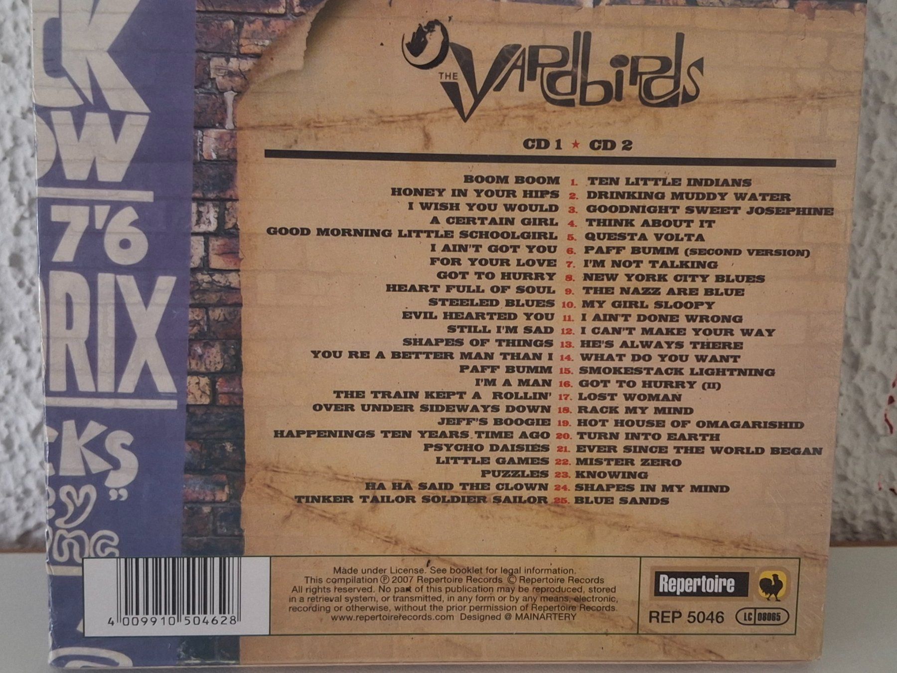 CD: 2CD The Yardbirds - As, Bs & EPs  🆕 – Usato da Aarberg venduto da Jackup1 1