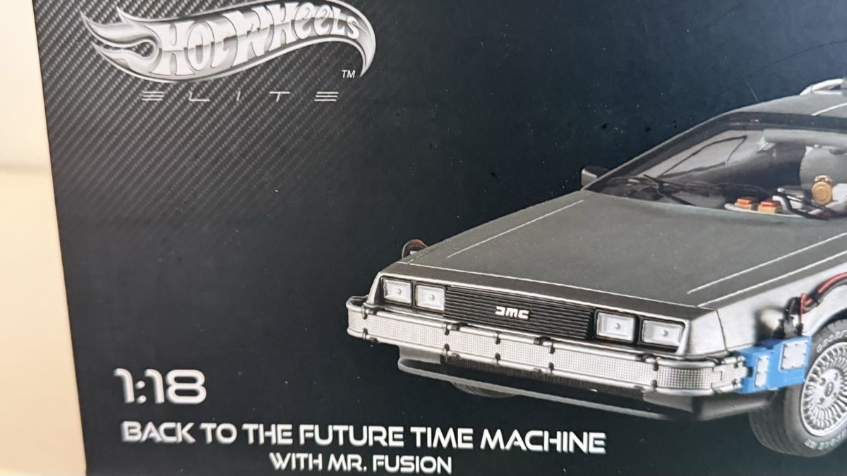 Hot Wheels Modellini d'auto: Hot Wheels Elite Delorean – Usato da Basel venduto da Zomeg 4