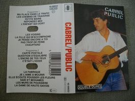CASSETTE FRANCIS CABREL - CHANSONS - DOUBLE durée !!