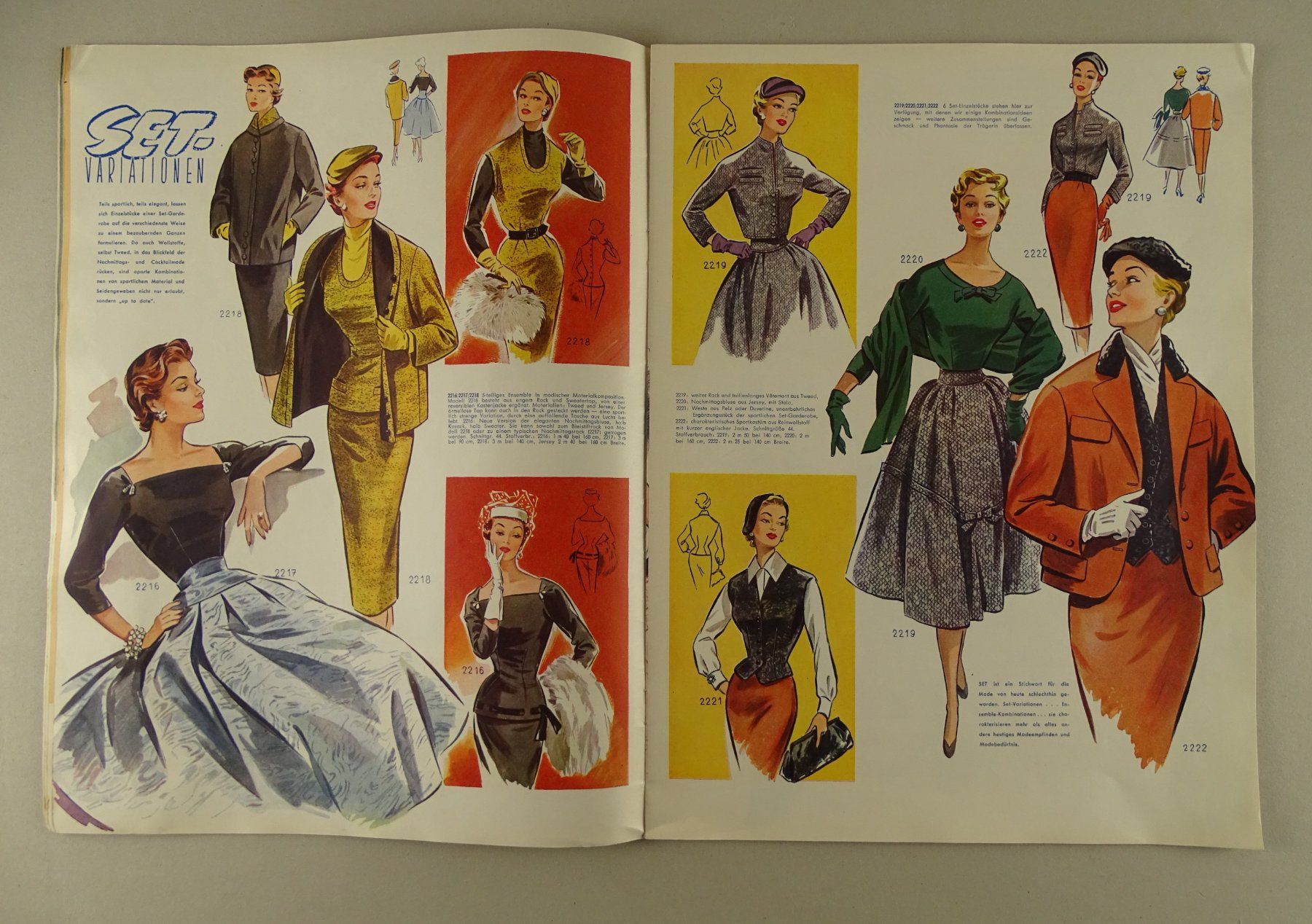 Livres: MODE, MODEZEITSCHRIFT STAR WINTER 1956 – D'occasion à Grüningen par Kartensammler 5