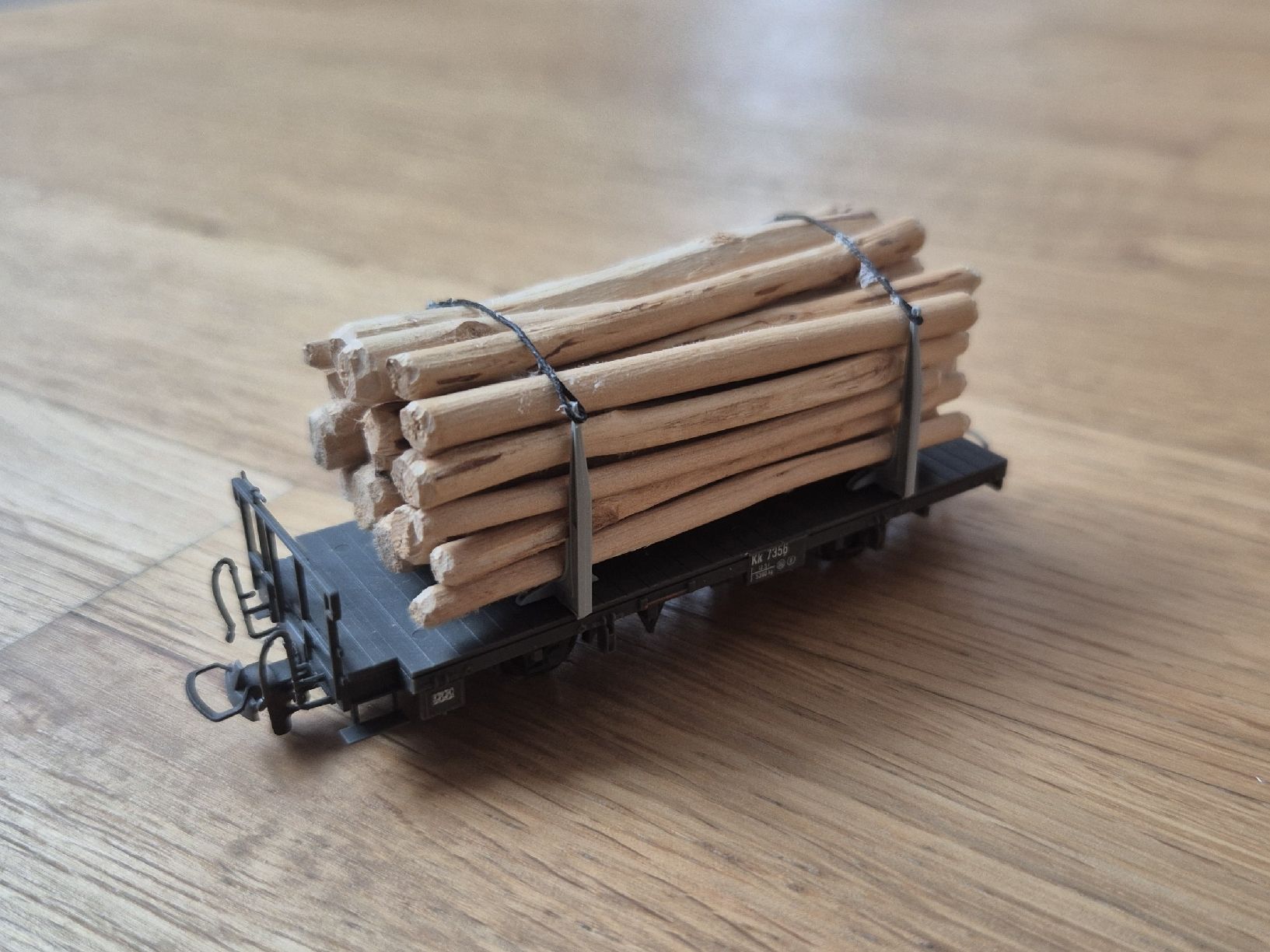Bemo Modellini di ferrovie: 5x Bemo Holzwagen H0m – Usato da Chur venduto da engdan