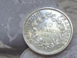 10 francs 1965 Hercule République Française