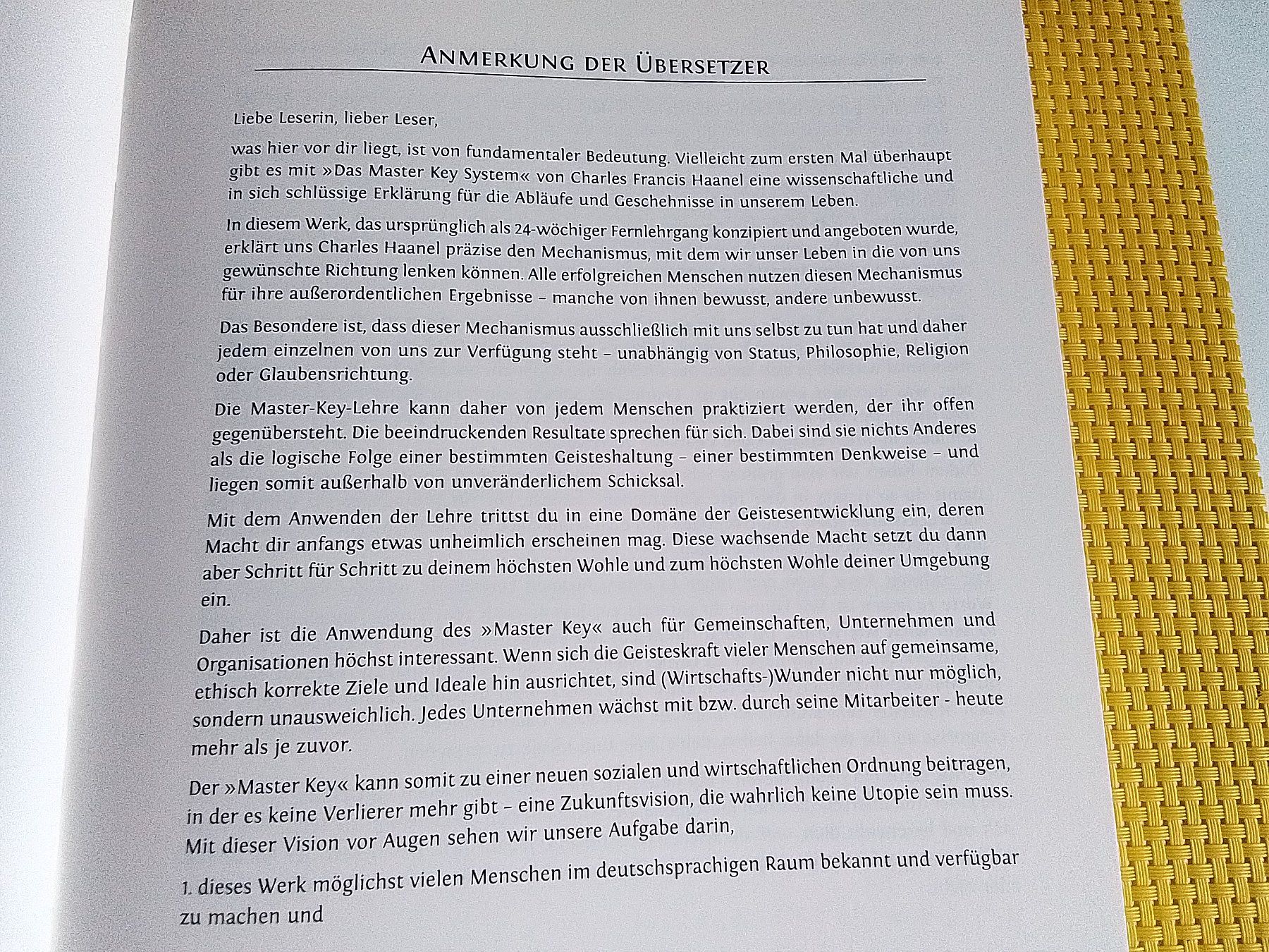 Libri: Das Master Key System - Ohne CD - Rarität – Usato da Rebstein venduto da Buchsi03 5
