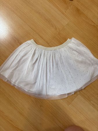 Jupe tutu Cadet Rousselle paillettes dorées 5 ans