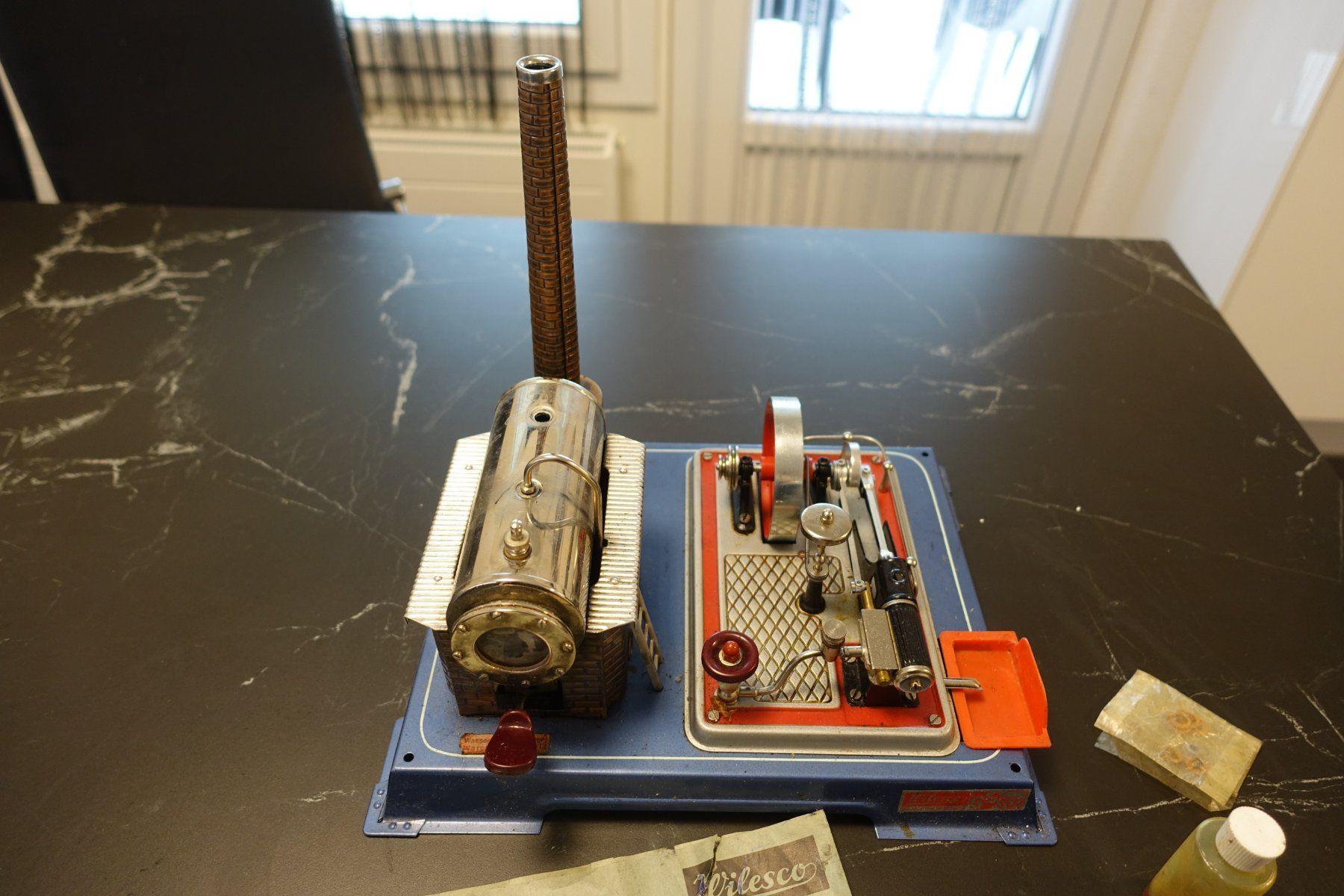 Wilesco Kit di modellismo & Modellini statici: Dampfmaschine Wilesco D16 – Usato da Belp venduto da Mazarron58 1